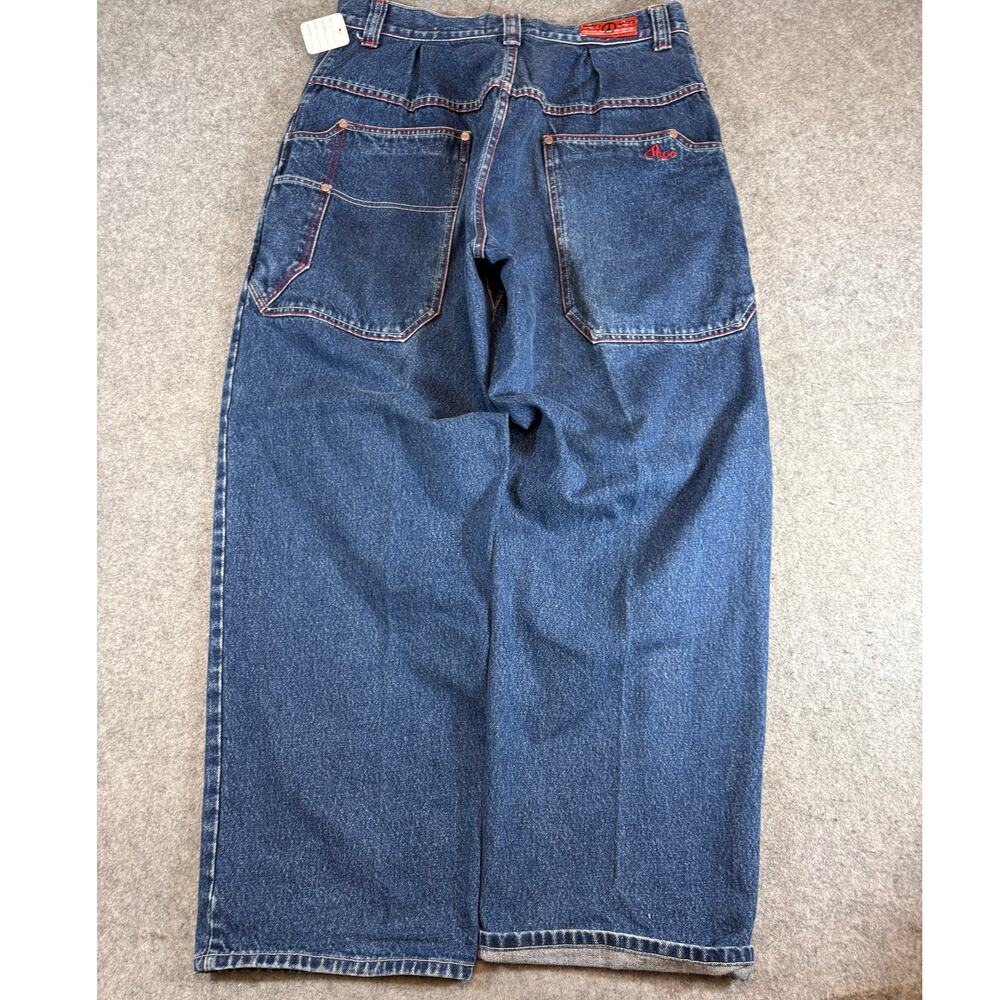 Vintage Paco Straight Jeans Mens 32x30 Blue Baggy Utility Skater Goth Denim Y2K